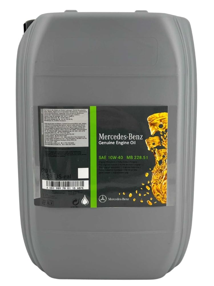 Mercedes 10W-40 MB 228.51 20 Liter von Mapetrol