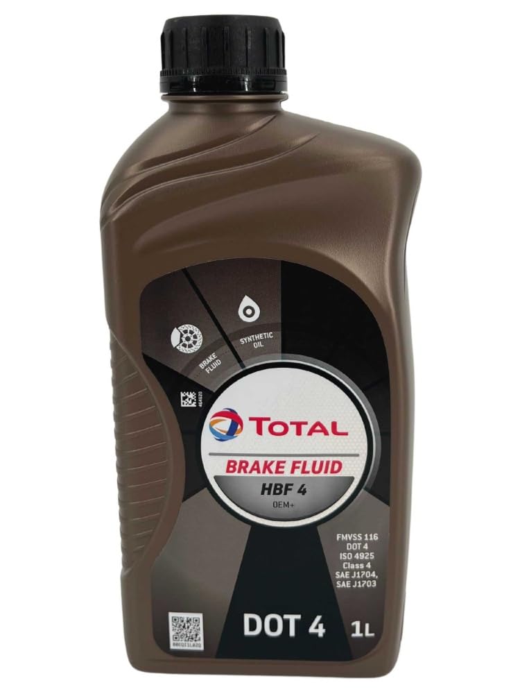 Total Brake Fluid Bremsflüssigkeit HBF 4 OEM+ DOT 4 1 Liter von Mapetrol