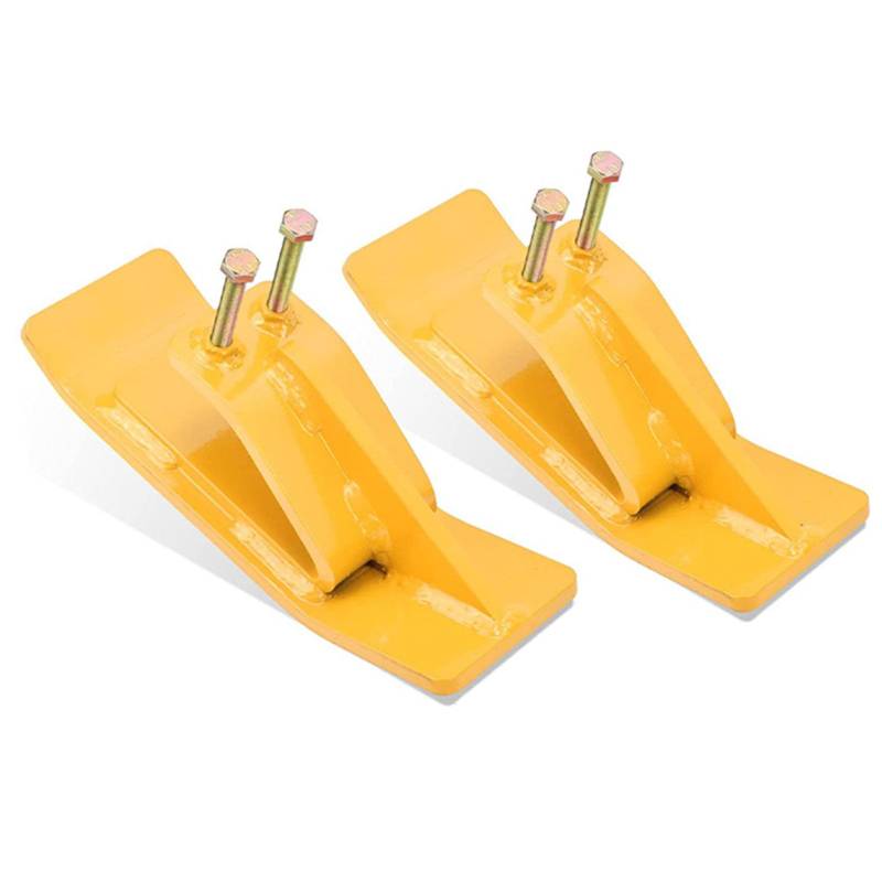 Rasen Tamer -Skid -Beschützer, 2pcs Traktorbucket -Beschützer, Skischütze Rasen Tamer -Skid -Beschützer mit Hexenschraube Grad 8.8 für die Schneeentfernung, Werkzeuge, Werkzeuge, von Marhynchus