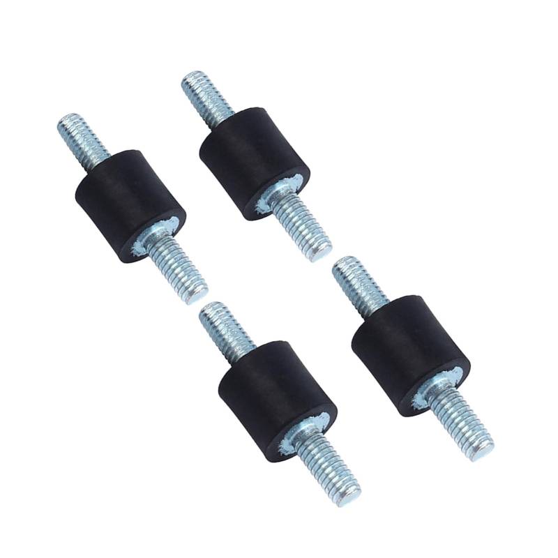 StoßDämpfer, Streben, Dämpfer, M4-Gummibolzen, Anti-Vibrations-Isolator-Halterungen für Luftkompressoren, Garagenmotor, 10 X 10 von Marhynchus