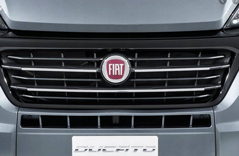 FIAT DUCATO III - Leisten CHROM Attrappe Grill Tuning von Martig