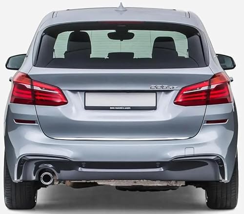 Kompatibel für BMW 2 Active Tourer F45 - Luxus Chrom Verchromte Heckklappe Gepäckträger Auto Tuning Chrom Schutz Hintere Türen von Martig