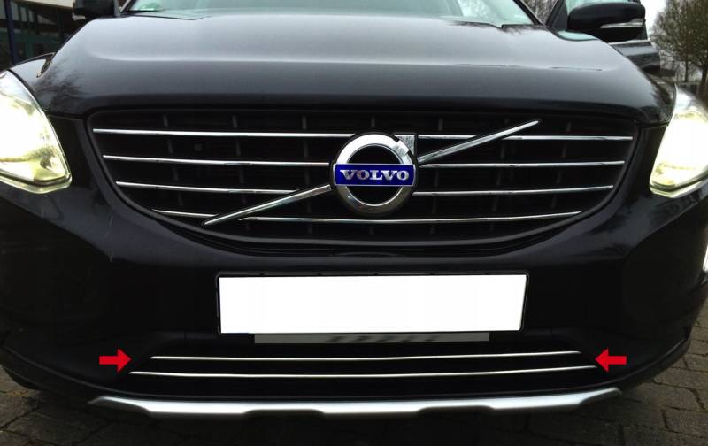 VOLVO V60 - Leisten CHROM GRILL Attrappe Tuning von Martig