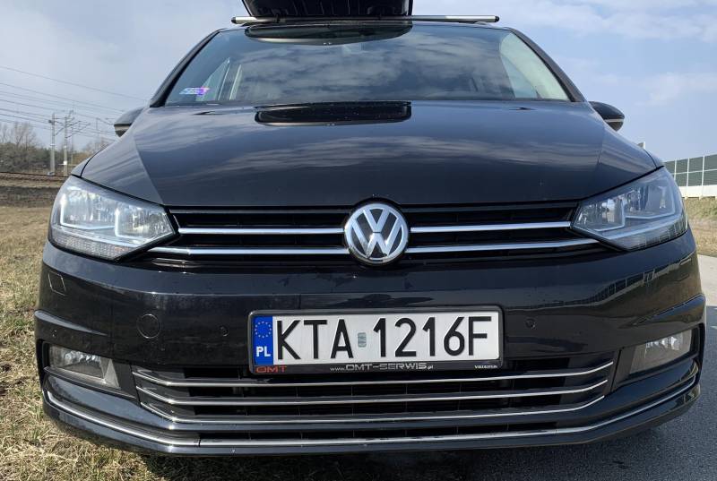 VW Golf Sportsvan - CHROM Leisten verchromt GRILL von Martig