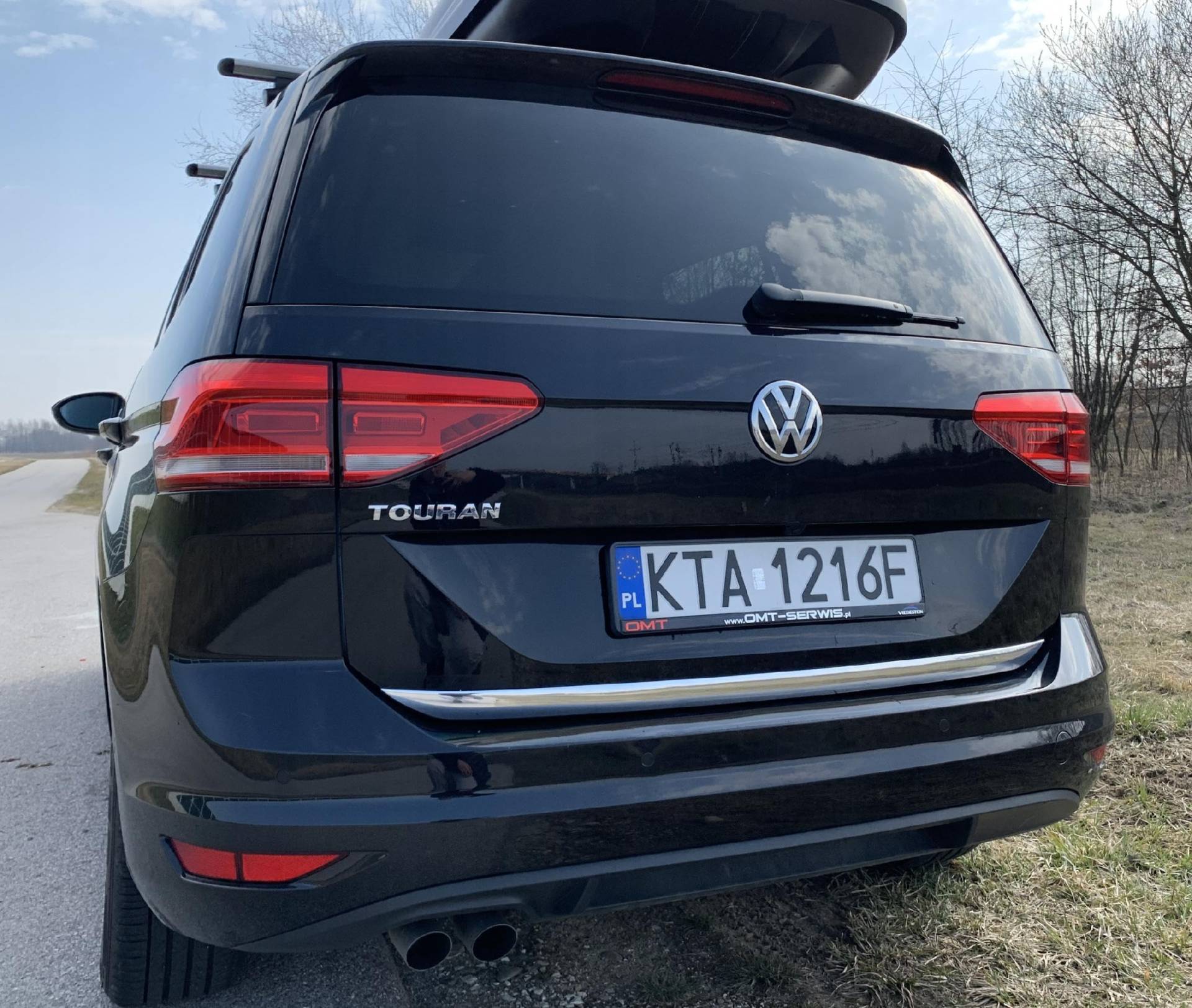 VW Golf Sportsvan - SCHLEISTE CHROM Klappe Gepäckträger 4 von Martig