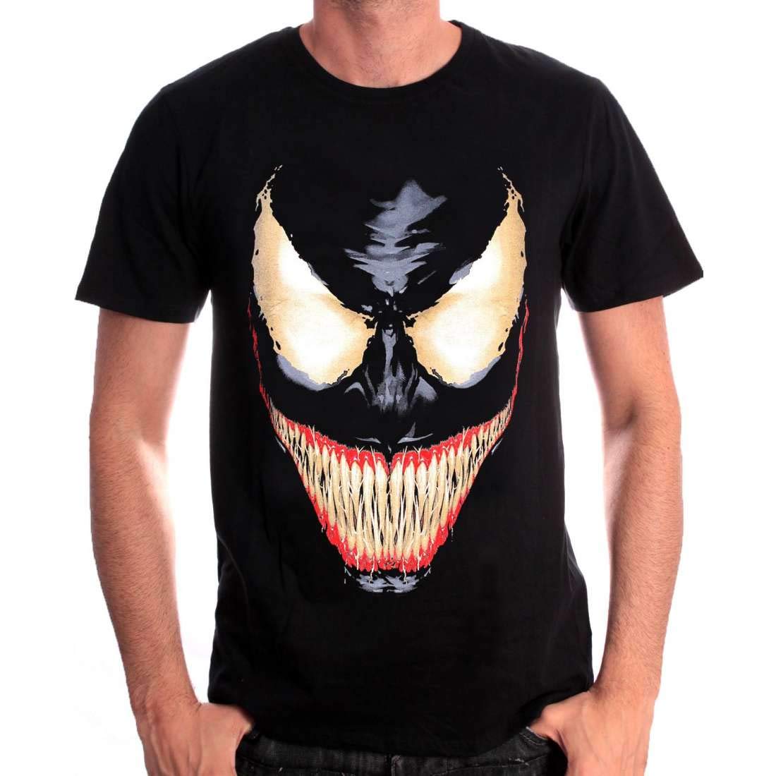 Marvel Herren, T-Shirt, Carnage, GR. Medium (Herstellergröße: M), Schwarz (Noir) von Marvel