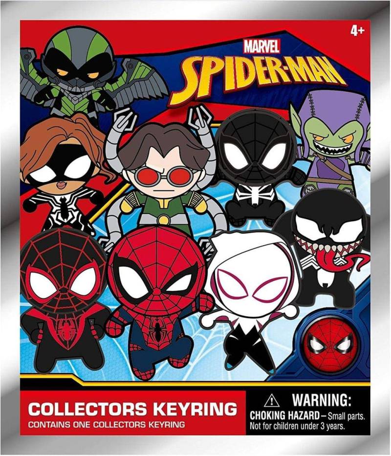 Spider-Man Marvel Blind Bag Foam Figure Keyring, One Random von Marvel