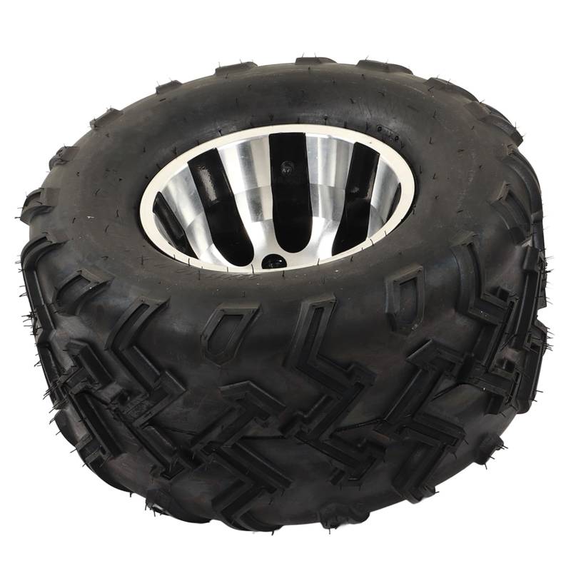 22x11-10 Reifen Gummi -Schwingungsgeräusch -Ersatzreifen mit Hub für ATVs UTVs Go Karts Farm Vehicles Rasenmäher von MasYosh