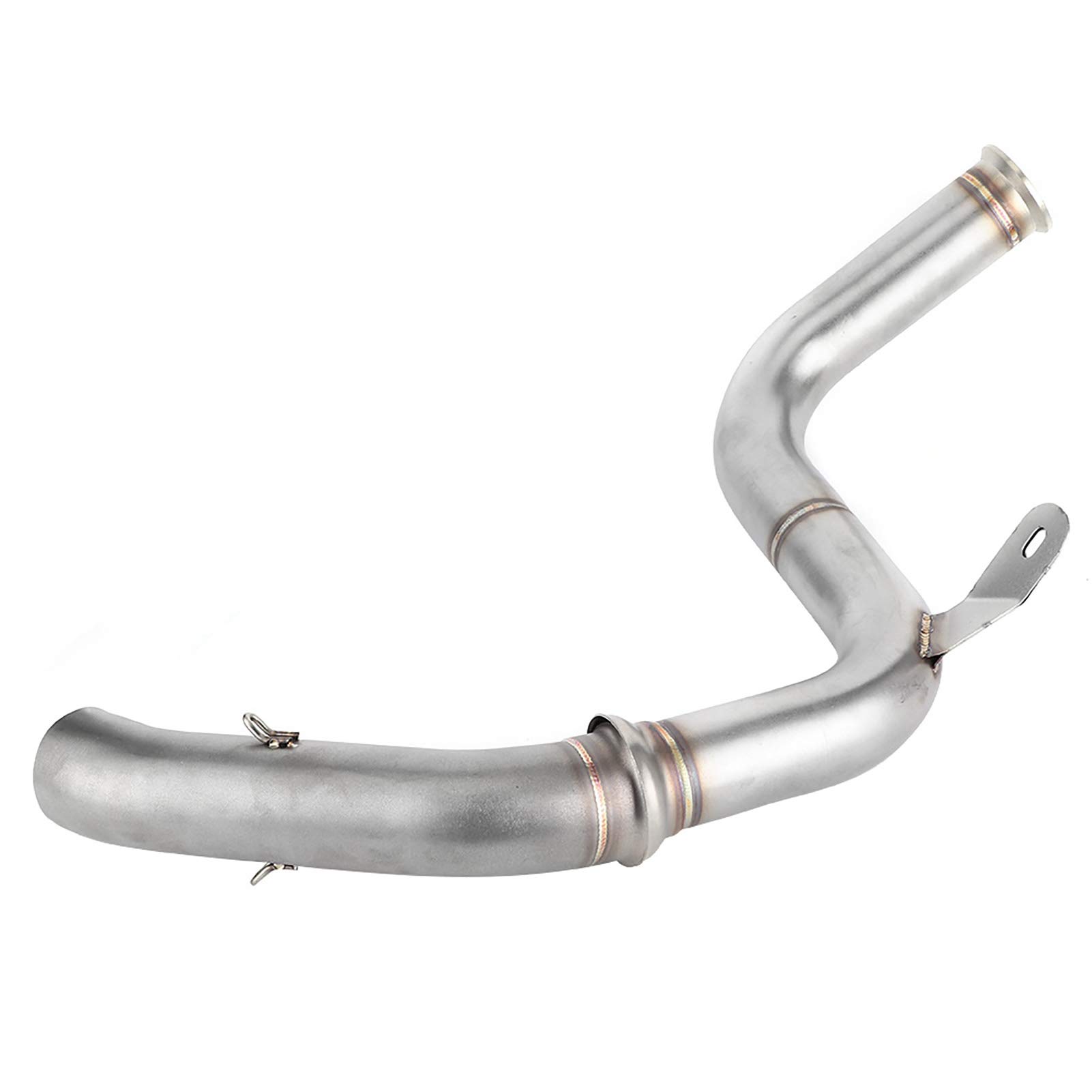 2PCS -Katalysator Catalytic Converter Entfernt Decat Auspuff Mid Link Rohr für 125 250 390 RC390 2017+ von MasYosh