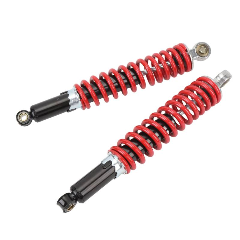 2pcs 350 Mm Stoßdämpfer 8mm Hochleistungsfeder Universal Fit für 50 Cm3 Bis 150 Cm3 Dirt Pit Bike ATV Quad Scooters von MasYosh