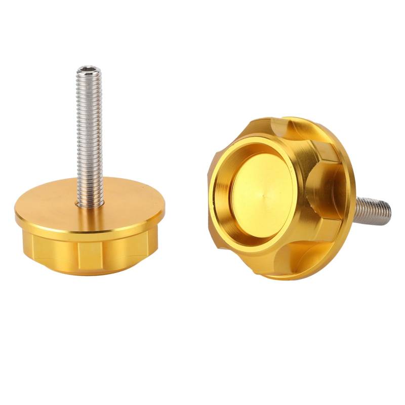 2pcs Motorrad -Lenker CNC -Schraubenstopfen Aluminium -Legierung für Z50J Monkey DAX CT70 Z50R 50 (Gold) von MasYosh