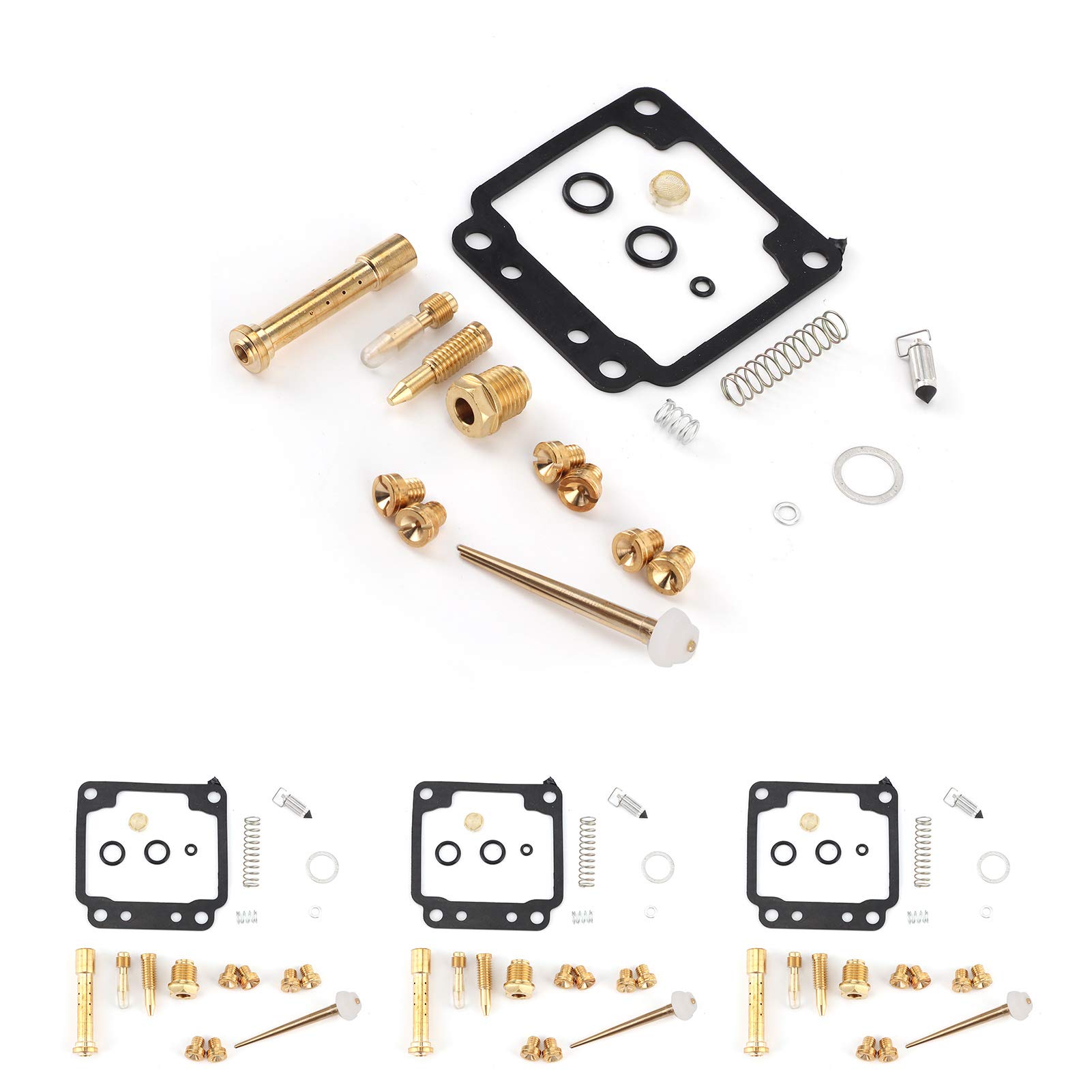 4 Sets Carburetor Rebuild Kit Carb Reparaturzubehör für XJ650 1980-1984 Geeignet von MasYosh