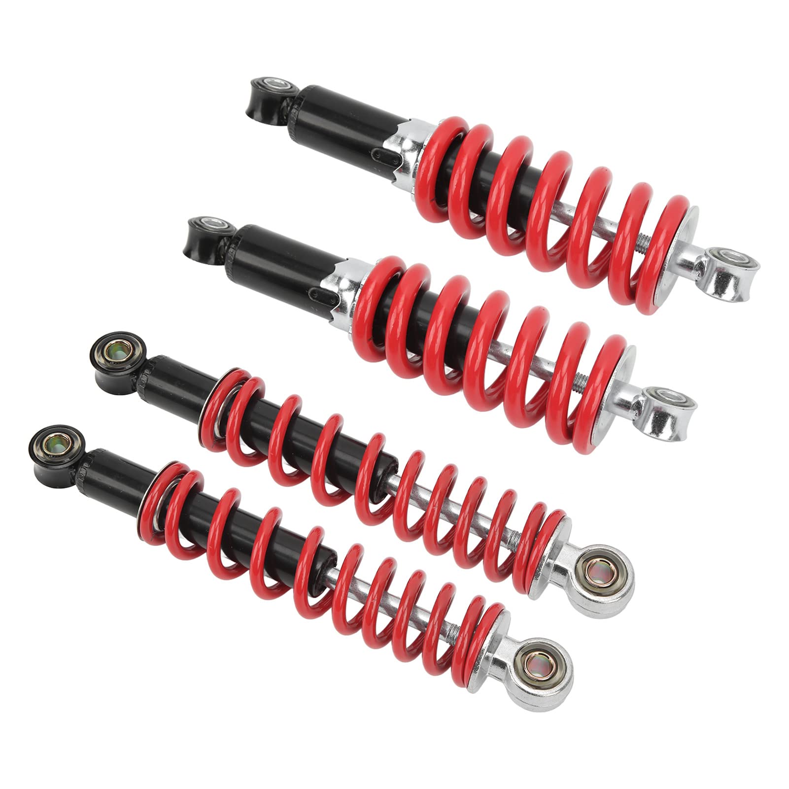 4pcs Vordere Hintere Suspension Schockdämpfer 250 Mm Einstellbar für -125ccm Dirt Pit Bike ATV Go Kart von MasYosh