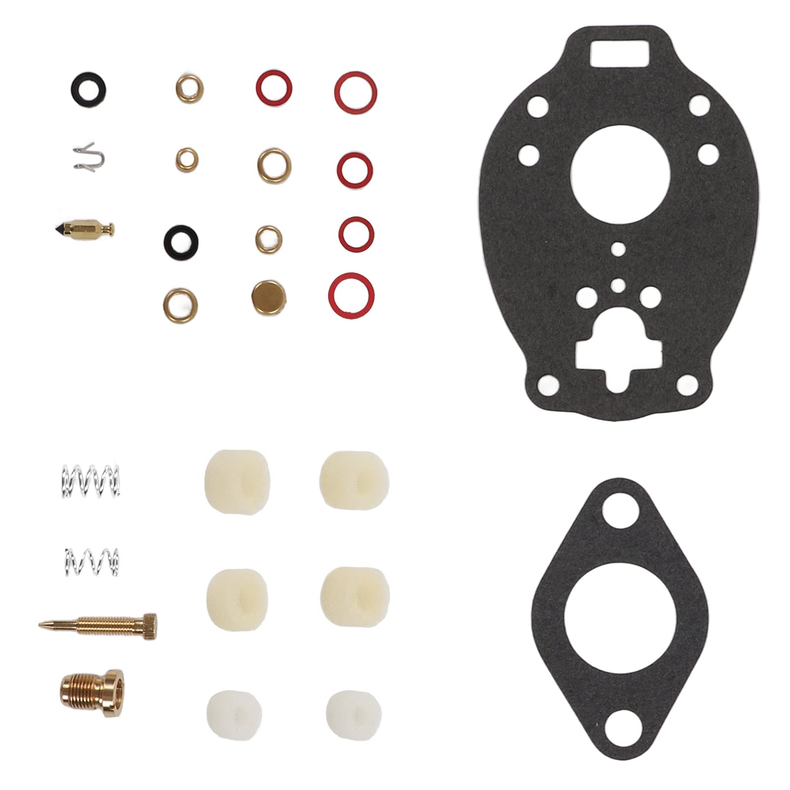 Carburetor Rebuild Kit Carb Repair Kit Carburetor Reparaturkit für Schebler TSX464 TSX561 mit OE K7515 778-515 Fits Allis Chalmers Fall Traktoren von MasYosh