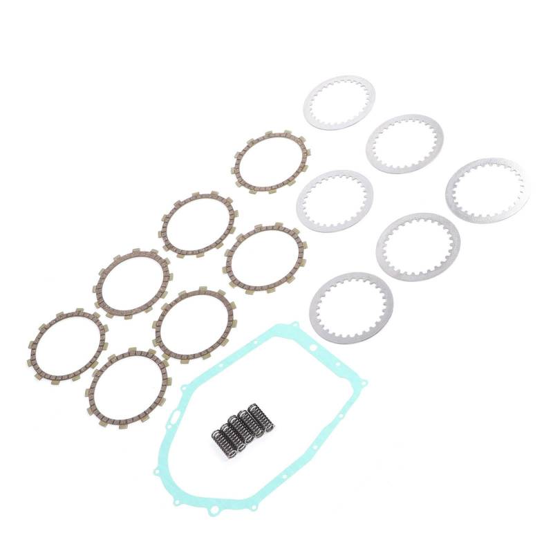 Clutch Kit -Reibungsscheiben Scheiben Federn Dichtung 5Y1-16331-01-00 Passform für Raptor 350 2004-2013 von MasYosh