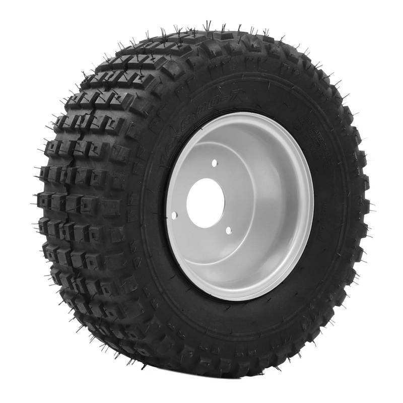 Heavy Tyre, 16x8-7 Reifen mit Nabe Reduzierung Vibrationsgeräusche Universal Gummi-Antislip für ATV UTV-Rasenmäher, Integrierte Installation, Einfache und Schnelle, Geeignete von MasYosh