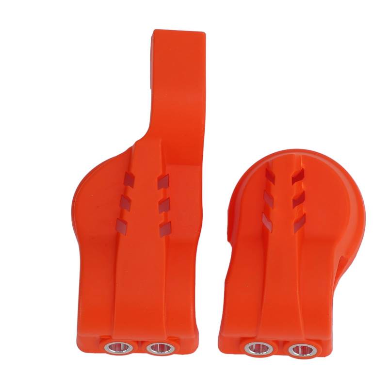 MasYosh 2pcs Motorrad -Vordergabel -Schuhabdeckung Untergabeler Binderschutzschutz für XC XCF SX SXF XCW EXCF TPI 6D (Orange) von MasYosh