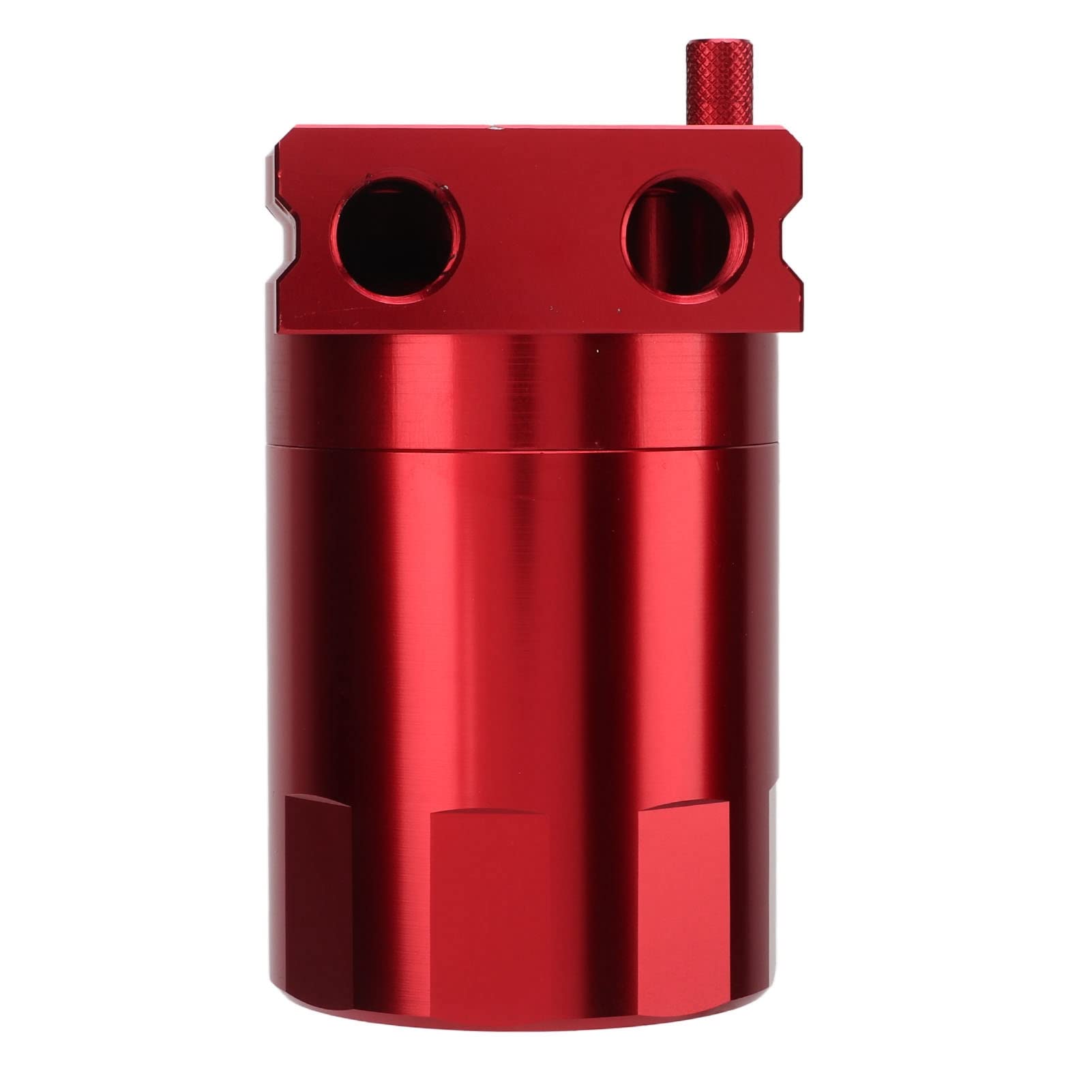 MasYosh Ölhang Kann Aluminiumlegierung Fuel Separator Reservior Trap Tank Ersatz für Silverado 1500 (Rot) von MasYosh