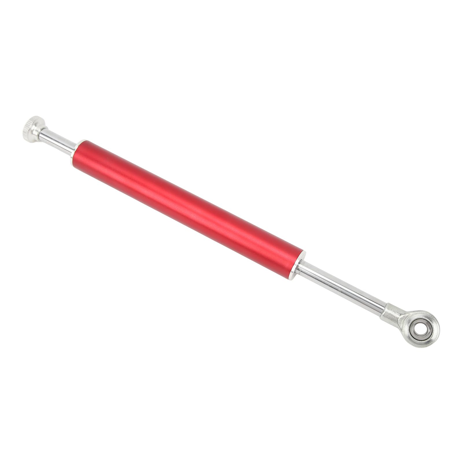 Motorradlenker -Dämpfer 330 Mm Universeller Aluminiumlenkerstabilisator für die Meisten Motorräder (Rot) von MasYosh