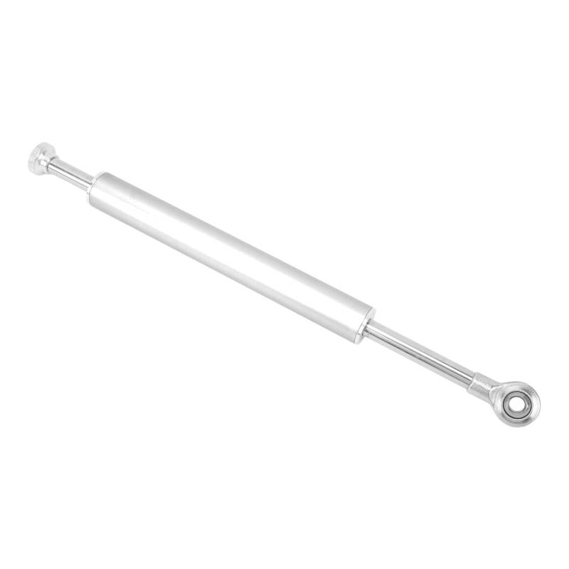 Motorradlenker -Dämpfer 330 Mm Universeller Aluminiumlenkerstabilisator für die Meisten Motorräder (Silber) von MasYosh