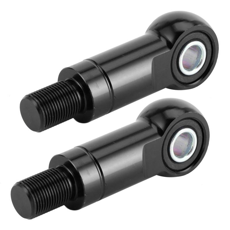 Paar von 10 -mm -Lochluft -Stoßdämpfer -Adapter -Dämpferhöhe Erhöht für Motorrad -ATVs Offroads (Typ B Schwarz) von MasYosh