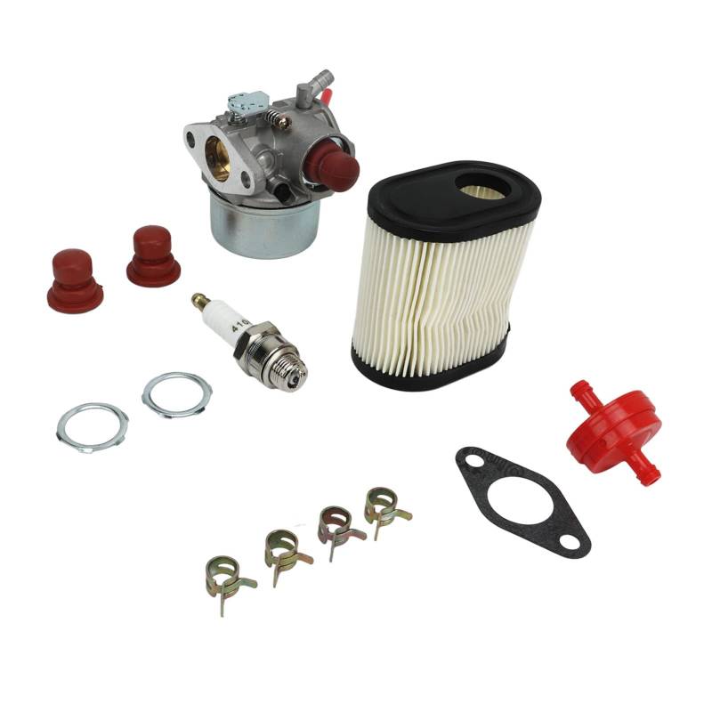 Vergaser 640350 Zündkerzenluftfilter -Kraftstofffilter -Kit -Ersatz für Lev100 Lev105 Lev120 Motor von MasYosh