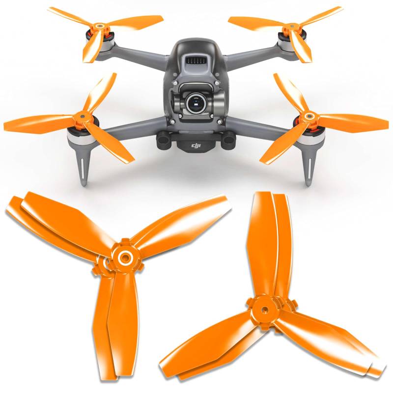 Master Airscrew Ludicrous Propeller kompatibel mit DJI FPV - Orange, 4 Stück von Master Airscrew