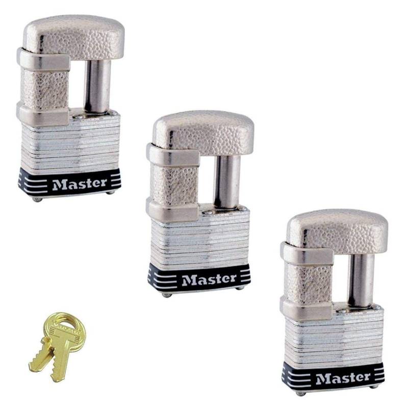 Master Lock - (3) Keyed Alike Trailer & Multi Purpose Padlocks, 37KA-3 von Master Lock