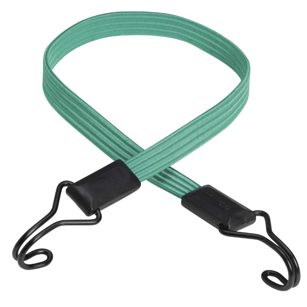 Master Lock Flat Bungee 80cm Doppelhaken grün von Master Lock