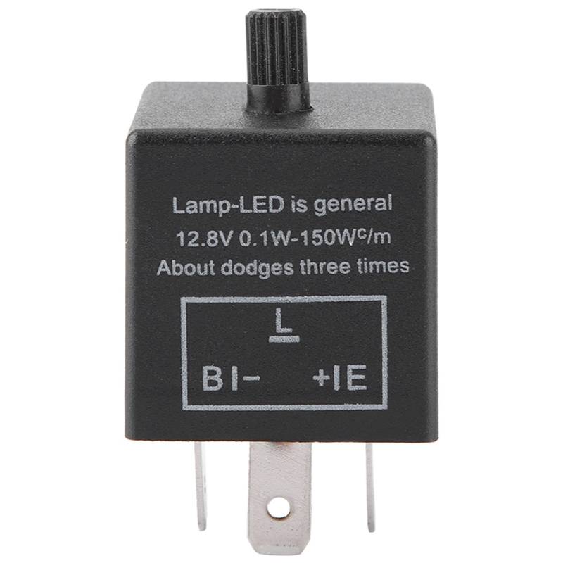 Masyrt LED Blinkrelais, elektronische Steuerung LED Blinkrelais für Blinker CF14 JL-02 bis CF 14K von Masyrt