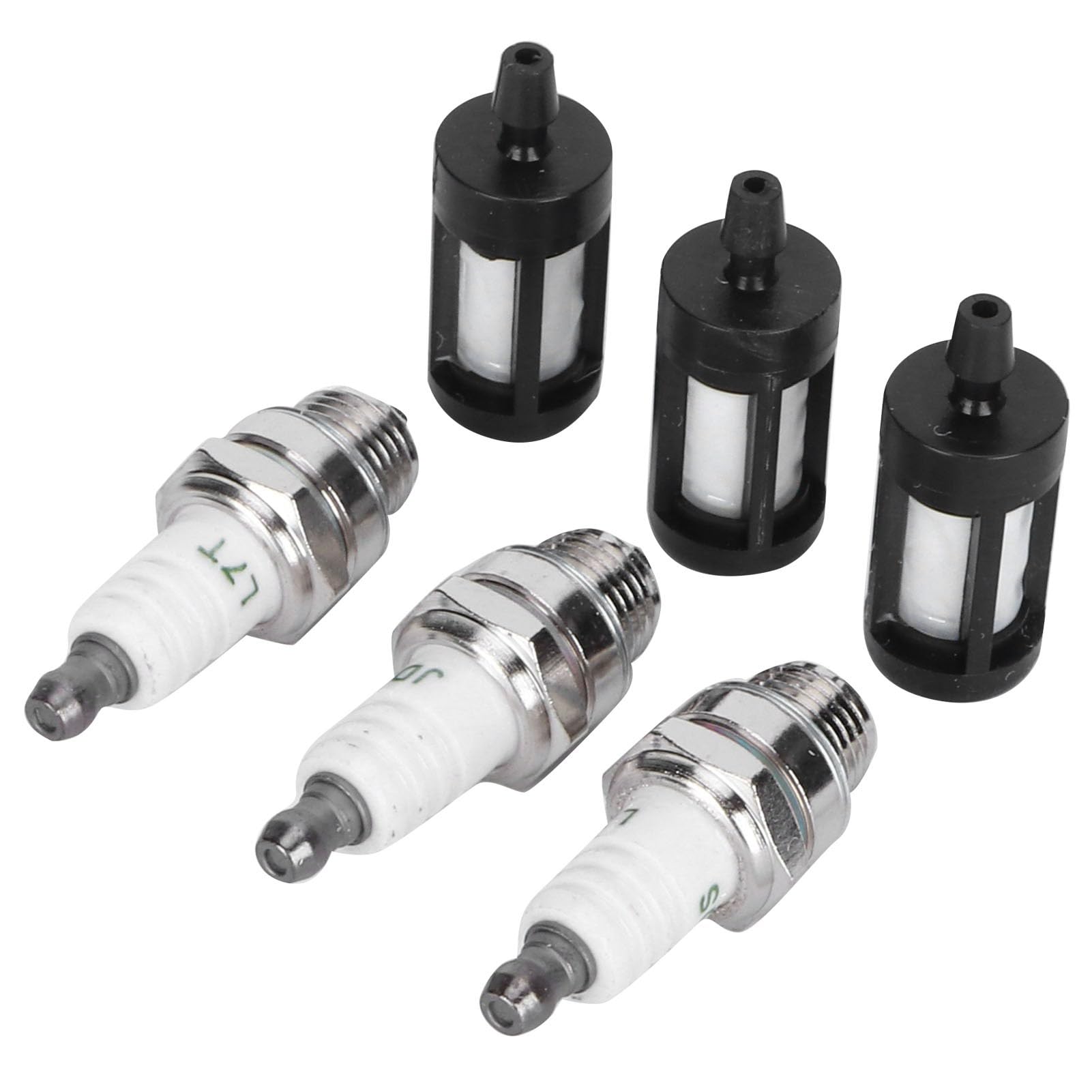 Luftfilter -Kraftstofffilter Sparking Stecker Set Kettensägenluftfilter Angepasst für MS180 MS170 018 017 MS 180 170 Zubehör von Matybobe