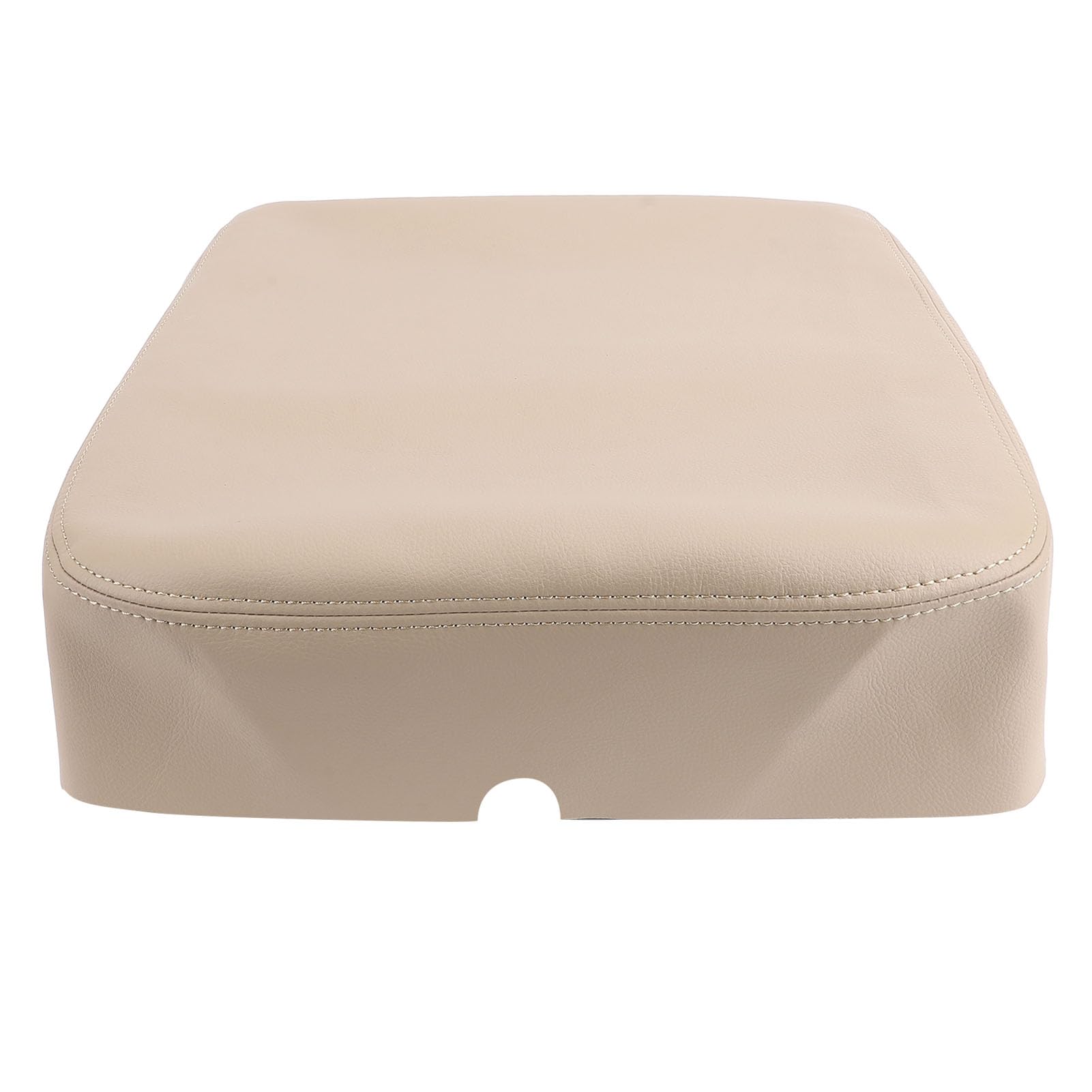 Matybobe Automaudienkonsole -Abdeckung Mikrofaser PU Leder Wasserfeste Armlehre Beschützer Abdeckung Elegantes Design für Autos Innenräume (Beige) von Matybobe