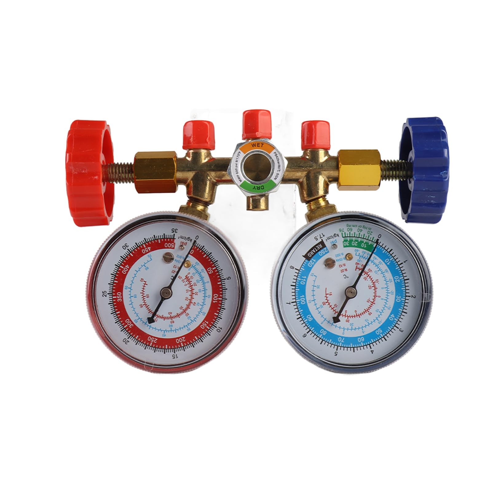 Matybobe Kältemittel 3 -Wege Klimaanlage Diagnose -Set für R134A R12 R22 R502 Einfach Gebrauchte Gebrauch von Matybobe