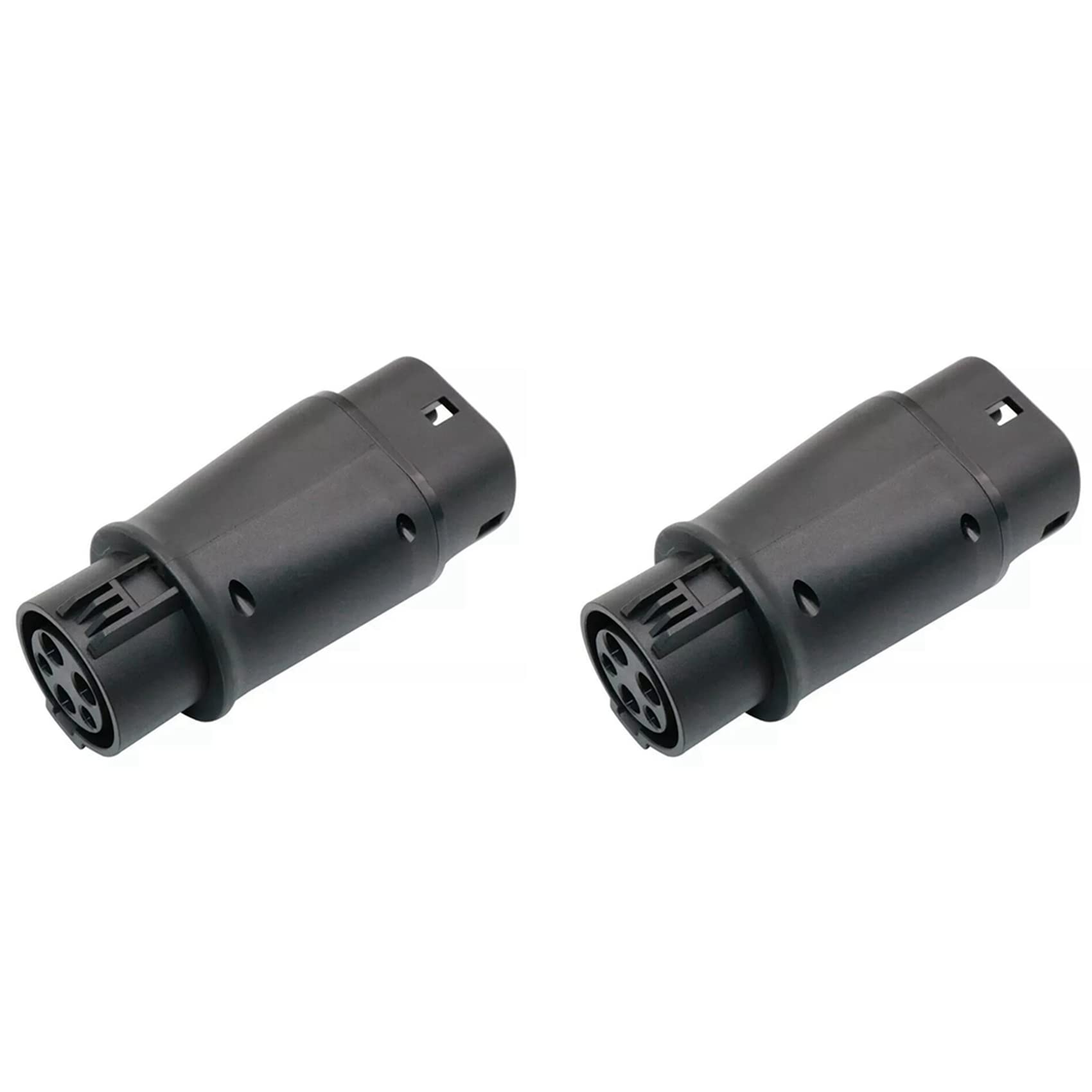 Mauedest 2 x Adapter EVSE EV 32A J1772 EV-Adapter Typ 1 ein Typ 2, Ladeanschluss für Ladegerät für Elektroautos von Mauedest