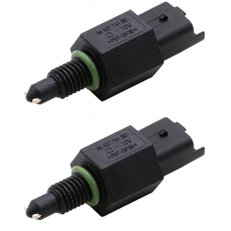 Mauedest 2 x Wassermelder für Auto Sensor Öldruckschalter 9643774180 96.437.741.80 LR029269 MPD458G für Land von Mauedest