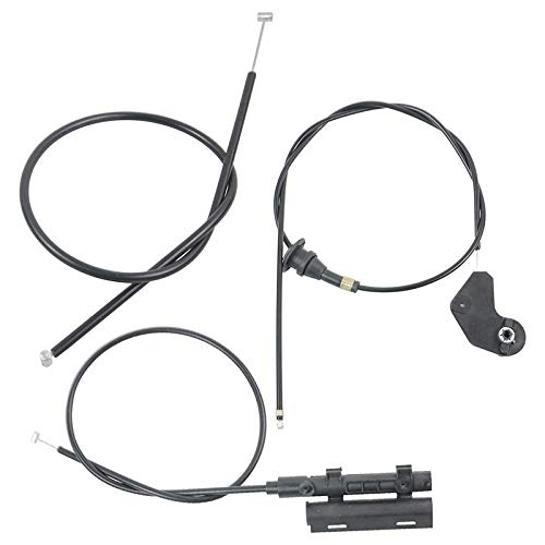 Mauedest 3 StüCke Motor Bowden Kabel Haube Freigabe Draht für E39 525I 530I 51238176595 51238190754 51238176596 von Mauedest