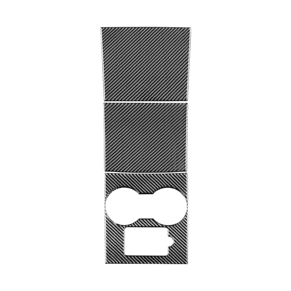 Mauedest Mittelkonsolen-Abdeckung mit Kartenschlitz, Schutzzubehör, Kohlefaser für Modell 3 2019–2022 von Mauedest