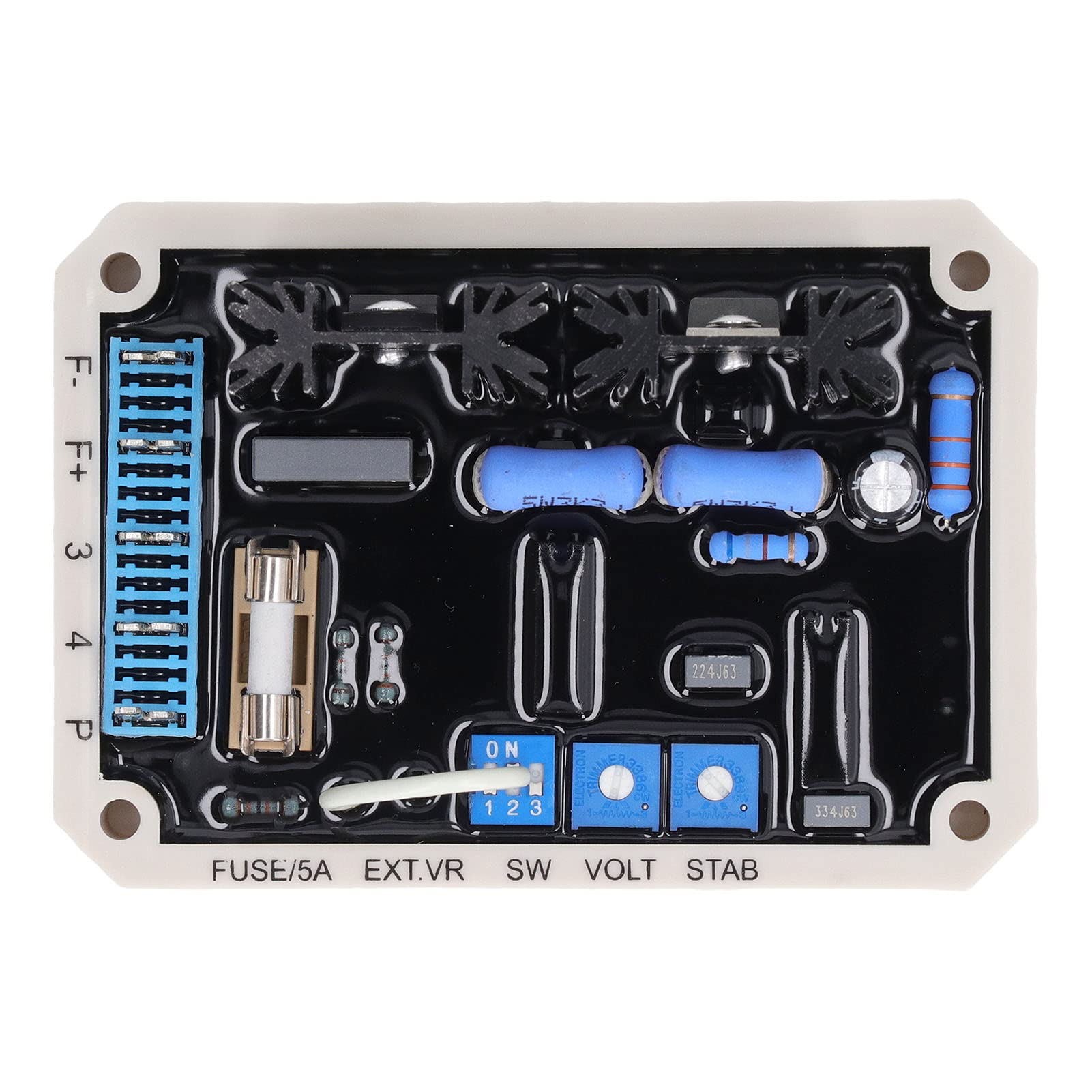 Automatischer Spannungsregler, multifunktionaler Niederfrequenzschutz, AVR-Platinenschaltung, 90–270 VAC von Mavaol