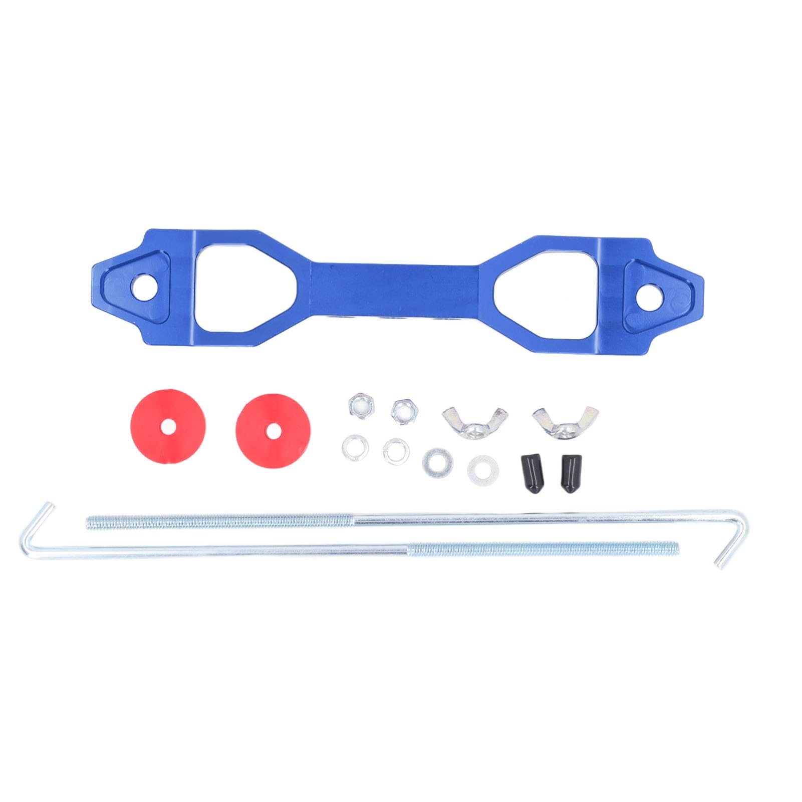 Batterie-Spannhalterung, robuste Halterung aus rostfreiem Edelstahl für 21 22F, 24, 27, 31, 33, 35, 40R und mehr (Blue) von Mavaol