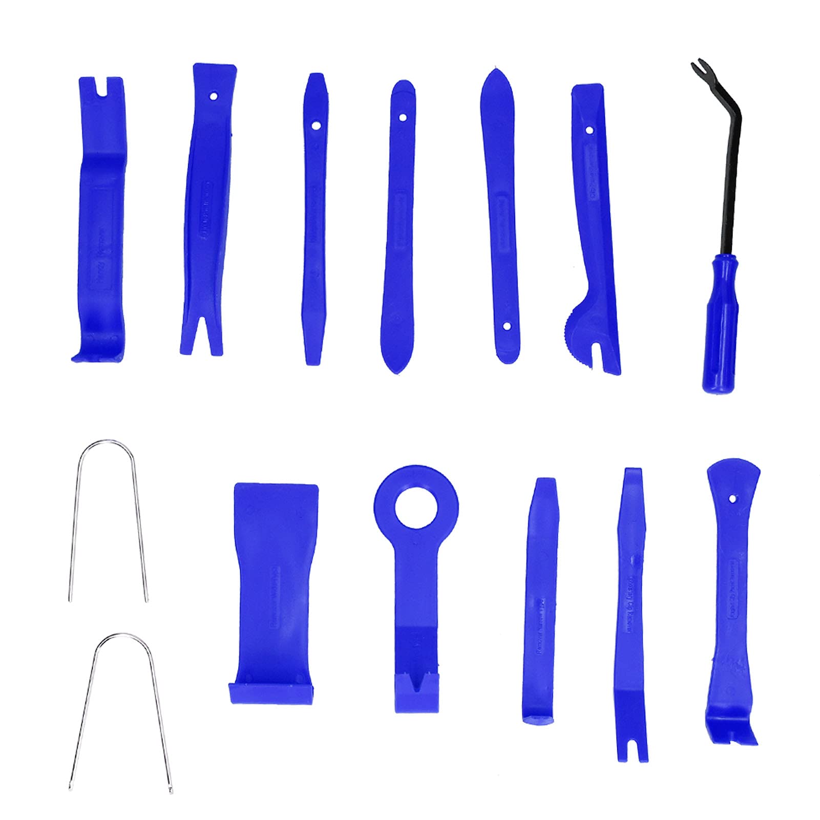 Mavaol Auto Removal Tool Trim Hebeln Reparatur Set Kit Hohe Zähigkeit Bequeme Handhabung Auto Tür Panel Audio Instrument Schreibtisch (Blue) von Mavaol