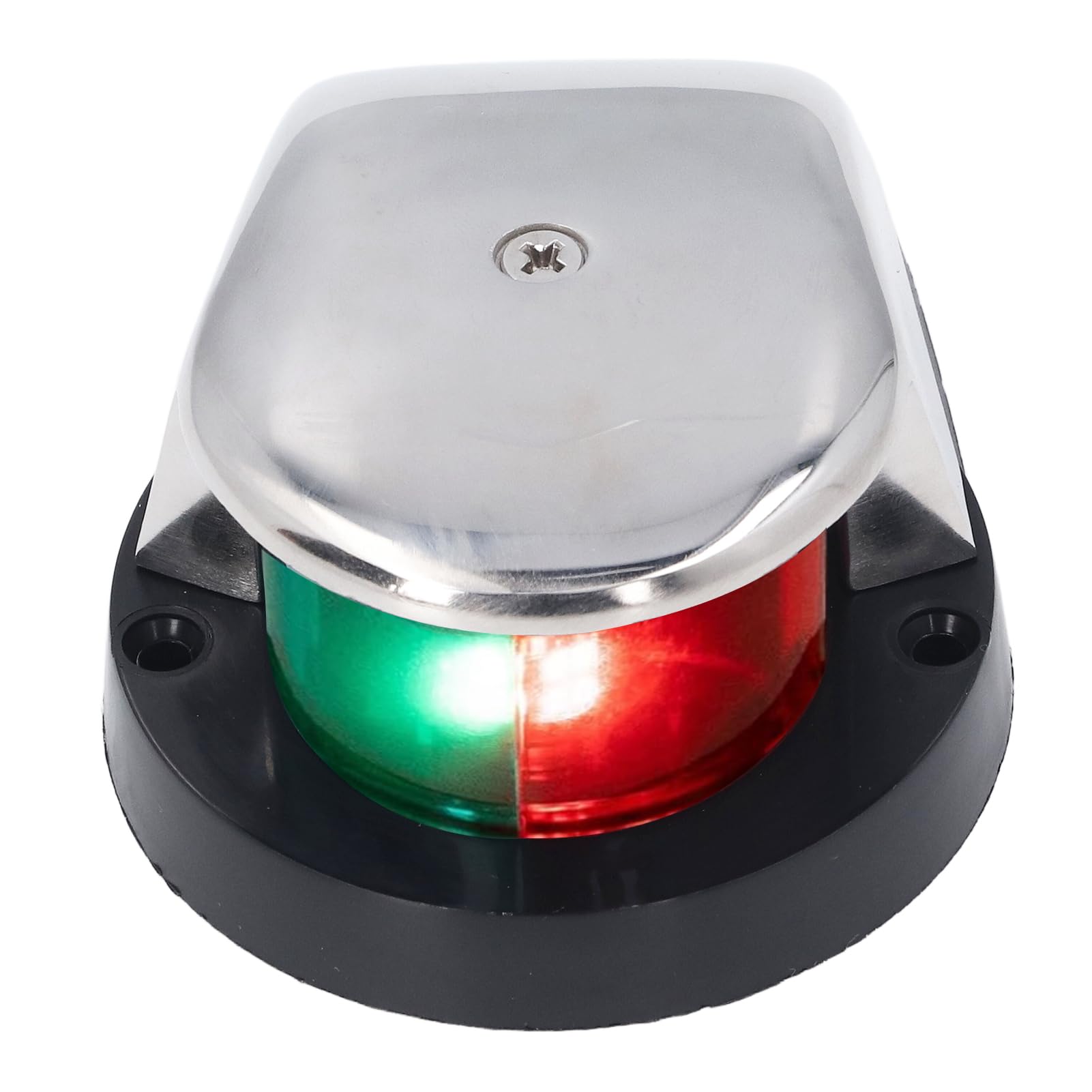 Mavaol LED-Bootsnavigationslicht, zweifarbig, hohe Sichtbarkeit, IP65, wasserdicht, Buglicht, DC12-24 V, für Nachtbootfahren von Mavaol