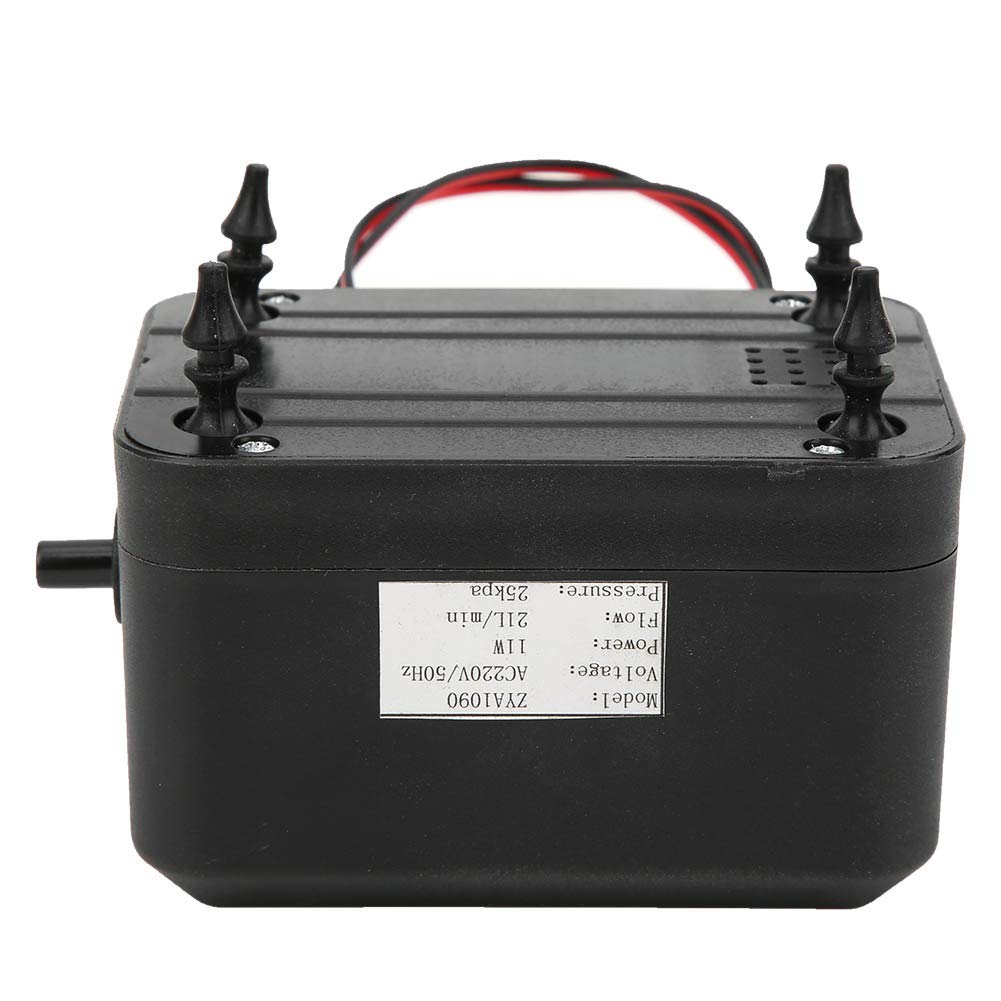 Mavaol Mini-Luftpumpe, 11 W elektrische aufblasbare Pumpe, leiser Motor, 21 l/min Luft, tragbar, effizient für Sportgeräte, Luftmatratzen, Spielzeug von Mavaol