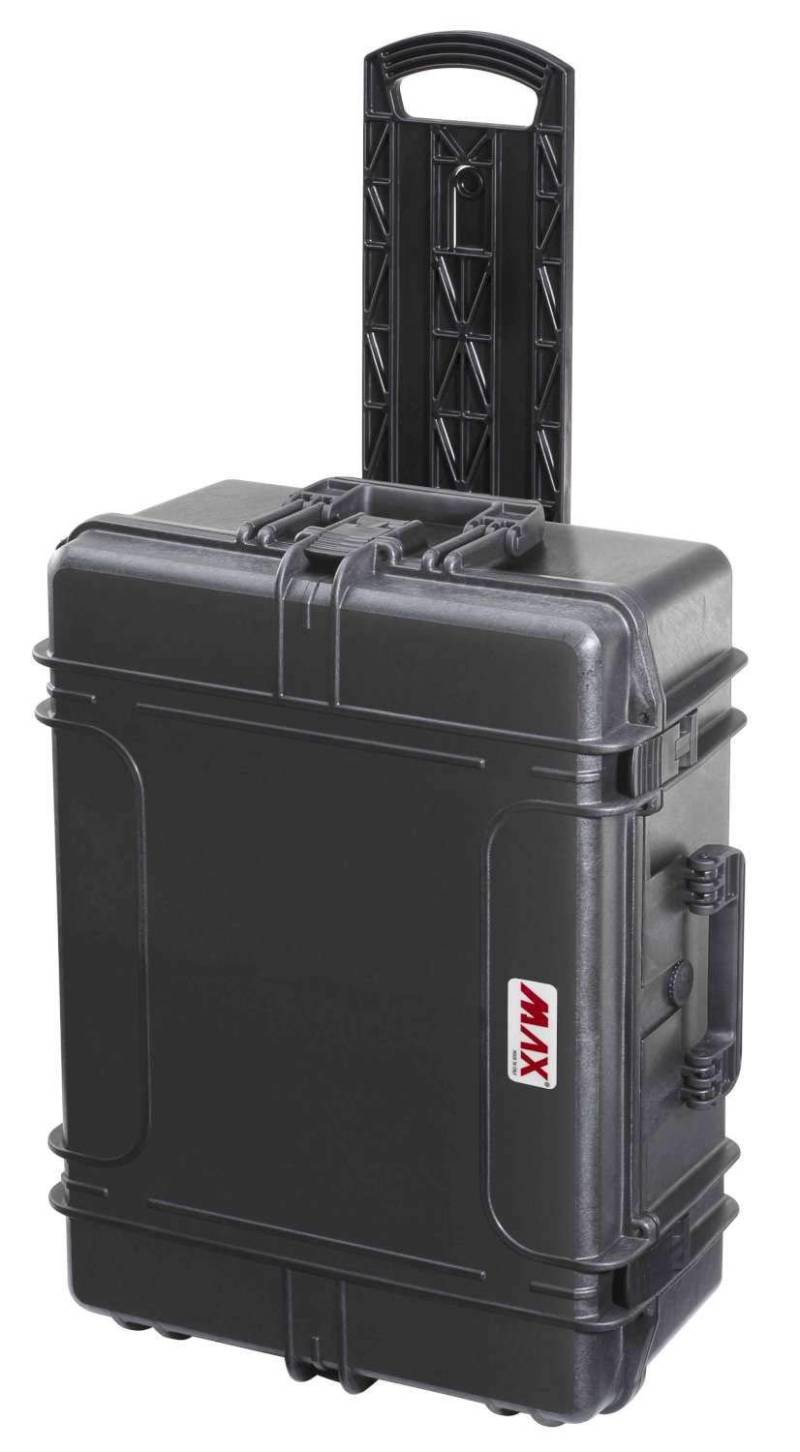 MAX MAX620H250TR.079 Koffer, wasserdicht, Schwarz von MAX