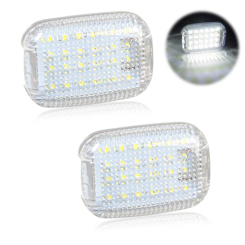 MaxAwe 2 Stk LED Innenraumbeleuchtung Leuchte, Innenraum-Kabinenleuchte Weiß Canbus für Ford 2000-2013 MK6 MK7 & 2013-2023 Transit MK8 Transit Tourneo Custom Courier von MaxAwe