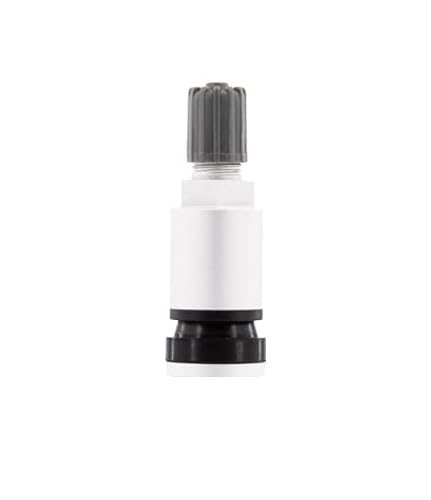 MaxSensor 100 Stück universal Reifenventil Alu-Silber 11,3mm von MaxSensor