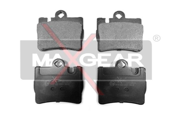 Bremsbelagsatz, Scheibenbremse Hinterachse Maxgear 19-0416 von Maxgear