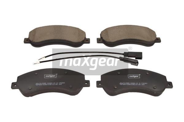 Bremsbelagsatz, Scheibenbremse Vorderachse Maxgear 19-2989 von Maxgear