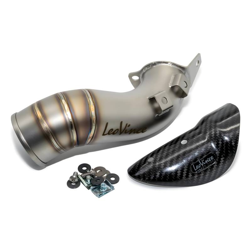 Endschalldämpfer LeoVince Auspuff Endrohr SBK ADDITIONAL SLIP-ON, Edelstahl für Yamaha XJ6 / Diversion i.e. von Maxtuned