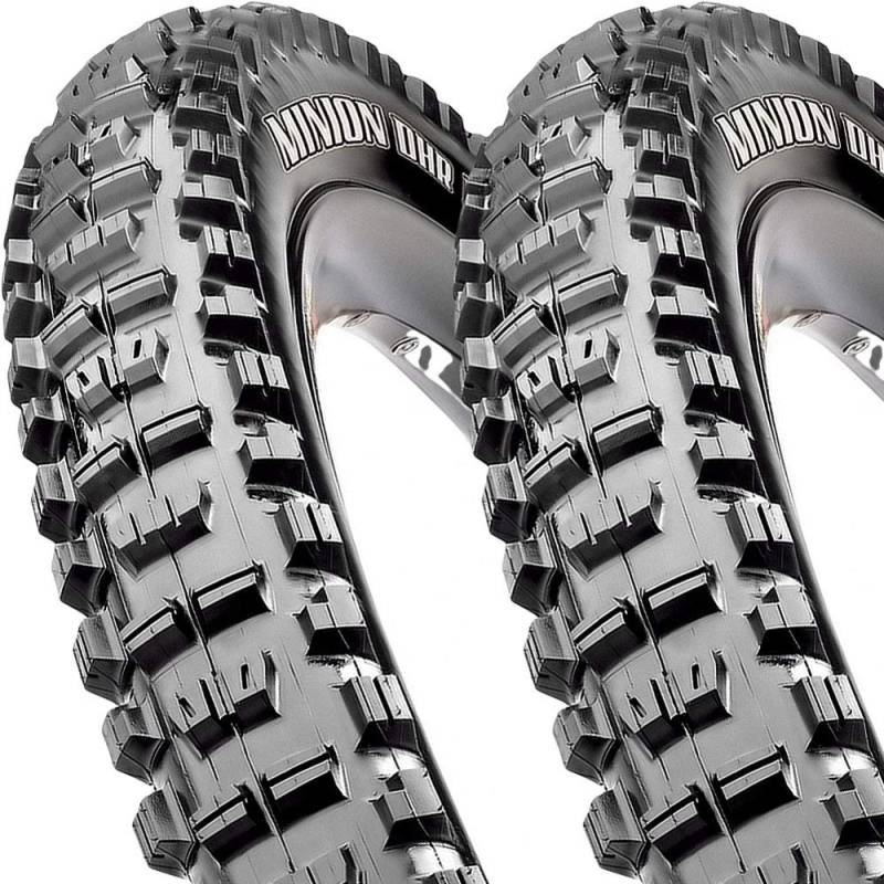 Maxxis 2X Reifen Minion DHR II WT TLR falt 27,5x2,4" 61-584 DH 3C MaxxGrip sz von Maxxis