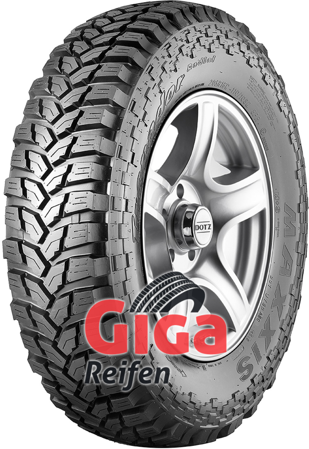 Maxxis M8060 Trepador ( 205 R16C 110/108Q 8PR, POR ) von Maxxis